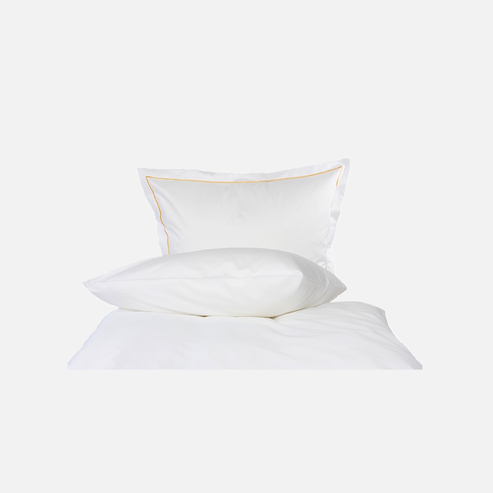 Luxus-Edelsatin-Bettwäsche-weiß