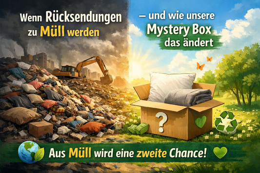 Wenn Rücksendungen zu Müll werden – und wie unsere Mystery Box das ändert